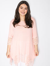 Blonde bluse trekvart ærme